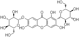 Neomangiferin molecular structure (CAS 64809-67-2)