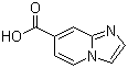 结构式 CAS# 648423-85-2, 咪唑并[1,2-a]吡啶-7-羧酸