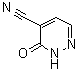 3-Oxo-2,3-dihydropyridazine-4-carbonitrile molecular structure (CAS 64882-65-1)