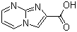 咪唑并[1,2-a]嘧啶-2-羧酸分子结构 (CAS 64951-10-6)