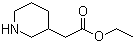 Ethyl piperidin-3-ylacetate molecular structure (CAS 64995-88-6)