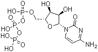 胞苷-5'-三磷酸分子结构 (CAS 65-47-4)