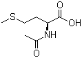 结构式 CAS# 65-82-7, N-乙酰-L-蛋氨酸