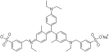 酸性蓝 104分子结构 (CAS 6505-30-2)