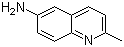 2-Methylquinolin-6-amine molecular structure (CAS 65079-19-8)