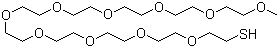 2,5,8,11,14,17,20,23,26,29-Decaoxahentriacontane-31-thiol molecular structure (CAS 651042-85-2)