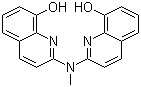 N-甲基-2,2'-亚氨双(8-喹啉醇)分子结构 (CAS 65165-14-2)
