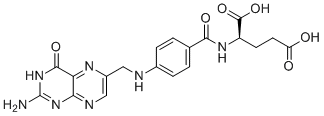 D-Folic Acid molecular structure (CAS 65165-91-5)