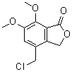 4-(Chloromethyl)meconin molecular structure (CAS 6518-91-8)