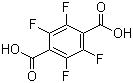 Tetrafluoroterephthalic acid molecular structure (CAS 652-36-8)