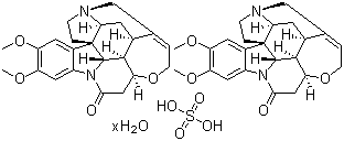 2,3-Dimethoxystrychnidin-10-one sulfate hydrate molecular structure (CAS 652154-10-4)