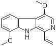 结构式 CAS# 65236-62-6, 去氢苦木碱