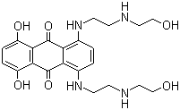 Mitoxantrone molecular structure (CAS 65271-80-9)