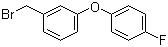 3-(4-Fluorophenoxy)benzyl bromide molecular structure (CAS 65295-58-1)