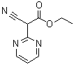 alpha-Cyano-2-pyrimidineacetic acid ethyl ester molecular structure (CAS 65364-63-8)