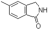 structure of CAS# 65399-03-3, 5-Methyl-1-isoindolinone;5-Methyl-2,3-dihydroisoindol-1-one