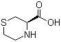 structure of CAS# 65527-54-0, (3R)-Thiomorpholinecarboxylic acid