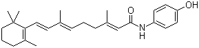 Fenretinide molecular structure (CAS 65646-68-6)