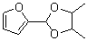 2-(2-Furanyl)-4,5-dimethyl-1,3-dioxolane molecular structure (CAS 6565-31-7)