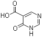 structure of CAS# 65754-04-3, 6-Oxo-1,6-dihydropyrimidine-5-carboxylic acid