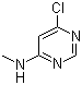 4-Chloro-6-methylaminopyrimidine molecular structure (CAS 65766-32-7)