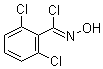 结构式 CAS# 6579-27-7, 2,6-二氯-N-羟基氯代苯甲醛肟
