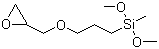 3-Glycidoxypropyldimethoxymethylsilane molecular structure (CAS 65799-47-5)