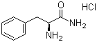 structure of CAS# 65864-22-4, L-Phenylalaninamide hydrochloride