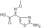 2-(2-Aminothiazole-4-yl)-2-methoxyiminoacetic acid molecular structure (CAS 65872-41-5)