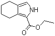 结构式 CAS# 65880-17-3, 4,5,6,7-四氢-2H-异吲哚-1-羧酸乙酯