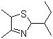 2-(2-Butyl)-4,5-dimethyl-3-thiazoline molecular structure (CAS 65894-82-8)