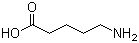 结构式 CAS# 660-88-8, 5-氨基戊酸