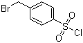 结构式 CAS# 66176-39-4, 4-溴甲基苯磺酰氯