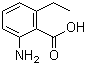 2-Amino-6-ethylbenzoic acid molecular structure (CAS 66232-56-2)