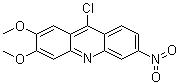 2,3-Dimethoxy-6-nitro-9-chloroacridine molecular structure (CAS 6628-92-8)