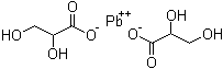2,3-Dihydroxypropanoic acid lead salt (2:1) molecular structure (CAS 6629-95-4)