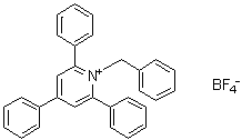 结构式 CAS# 66310-10-9, 1-苄基-2,4,6-三苯基吡啶鎓四氟硼酸盐
