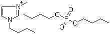 structure of CAS# 663199-28-8, 1-Butyl-3-methylimidazolium dibutyl phosphate