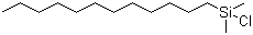 Dodecyldimethylchlorosilane molecular structure (CAS 66604-31-7)