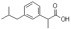 alpha-Methyl-3-(2-methylpropyl)benzeneacetic acid molecular structure (CAS 66622-47-7)