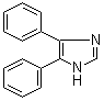 structure of CAS# 668-94-0, 4,5-Diphenyl-1H-imidazole;4,5-Diphenylimidazole; NSC 59776