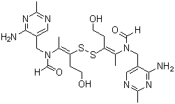 二硫化硫胺分子结构 (CAS 67-16-3)