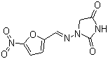 硝基呋喃妥因分子结构 (CAS 67-20-9)