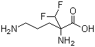 Eflornithine molecular structure (CAS 67037-37-0)