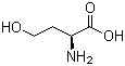 结构式 CAS# 672-15-1, L-高丝氨酸; (S)-2-氨基-4-羟基丁酸