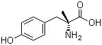 (R)-alpha-Methyltyrosine molecular structure (CAS 672-86-6)