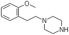 结构式 CAS# 6722-54-9, 1-(2-甲氧基苯乙基)哌嗪