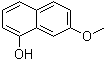 结构式 CAS# 67247-13-6, 7-甲氧基-1-萘酚