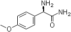 (R)-alpha-Amino-4-methoxybenzeneacetamide molecular structure (CAS 67412-96-8)