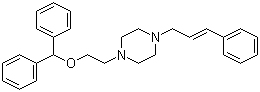 1-[2-(Diphenylmethoxy)ethyl]-4-(3-phenyl-2-propen-1-yl)piperazine molecular structure (CAS 67469-57-2)